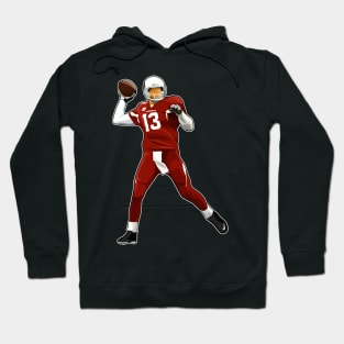 Kurt Warner #13 Throw A Pass Hoodie